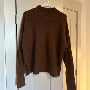 Vestique Rich Brown Turtleneck Sweater